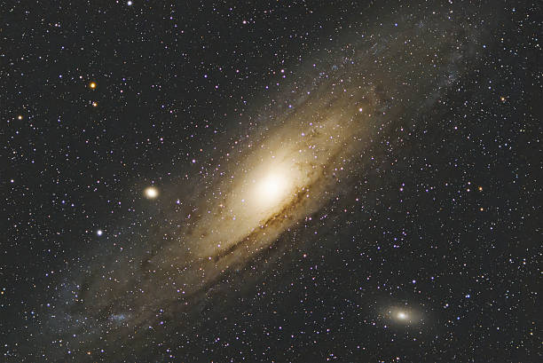 istock Visible light image with a telescope of the Andromeda Galaxy 2223679698