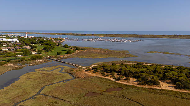 istock Where the Piedra River flows into the sea/ocean. 2223684688