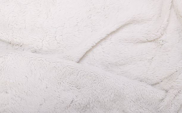 istock Cozy and soft white blanket perfect for warm nights and relaxation 2223697774