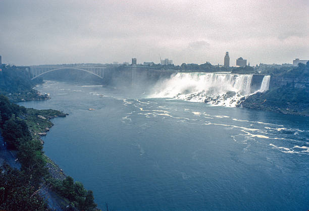 istock Niagara Falls Canada - American Falls & River - 1980 2223698523