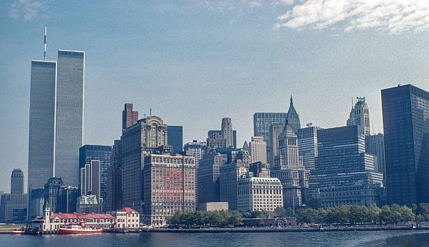 New York City - Skyline - 1980 stock photo