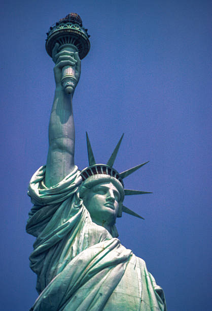 istock Statue of Liberty Right Angle Close-up - 1980 2223699190