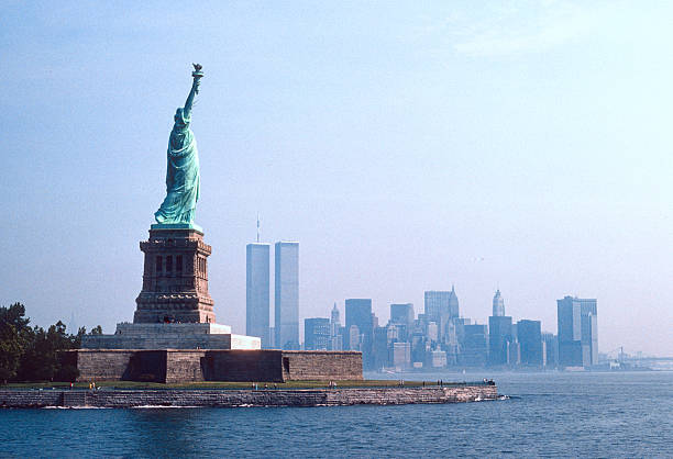 istock Statue of Liberty & Manhattan - 1980 2223699234