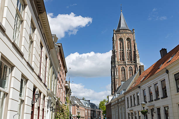 istock The striking Grote Kerk church tower dominates the Gorinchem skyline. 2223699644