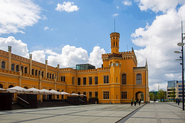 istock Railway station in Wroclaw 2223710132