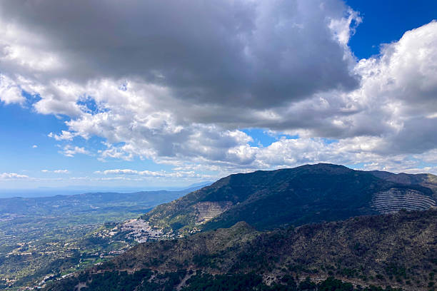 istock Panoramic view unfolds from the scenic hiking path leading to Mijas pea 2223710134