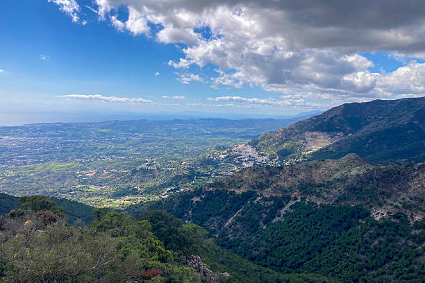 istock Panoramic view unfolds from the scenic hiking path leading to Mijas pea 2223710140
