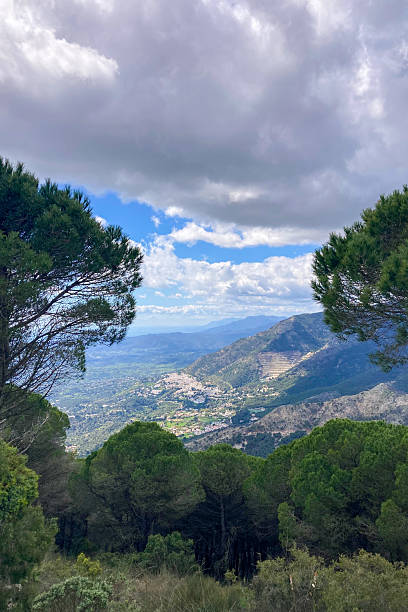 istock Panoramic view unfolds from the scenic hiking path leading to Mijas pea 2223710153