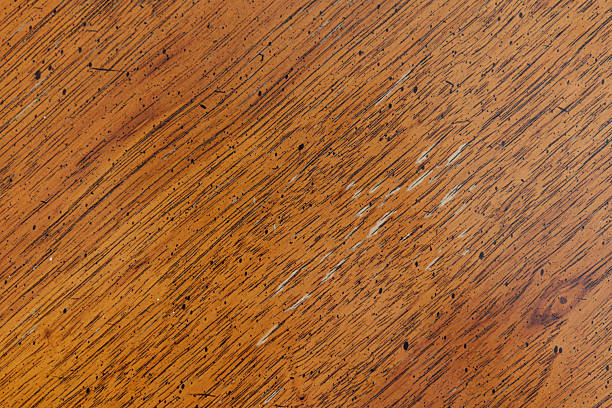 Old Weathered Wooden Plank Texture Background with Rustic Grain Detail. High quality photo