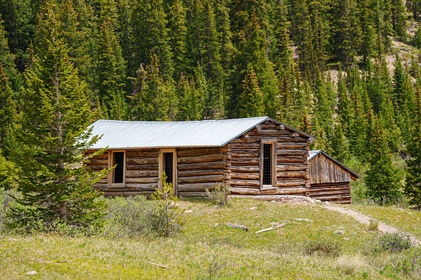 istock Abandoned cabin at the Independence Ghost Town along Independence Pass Colorado, White River National forest 2223724266