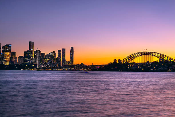 istock Sydney Cremorne Pt Warm Sun CBD SEt 2223728242