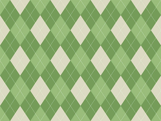 istock Classic argyle pattern in shades of green. Timeless design for backgrounds, textiles, or graphic projects. Represents tradition, elegance, and preppy style. 2223737977