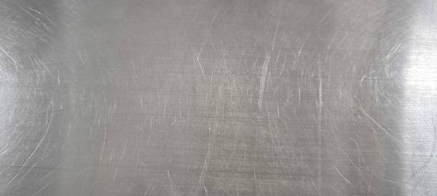istock Scratches on stainless steel surface 2223741272