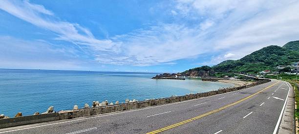 istock Coastal highway running alongside the vibrant blue ocean 2223762756