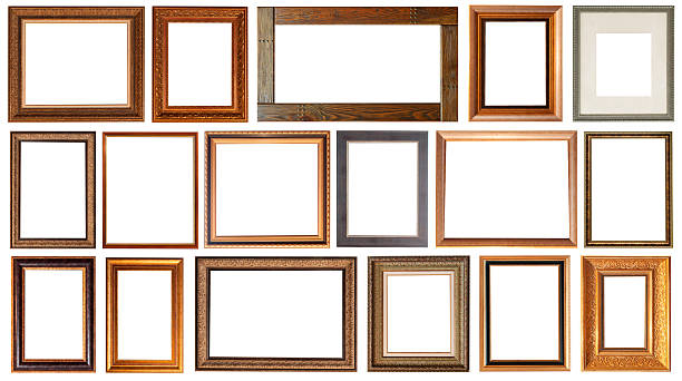 istock set of paintings frames isolated on white background 2223770751