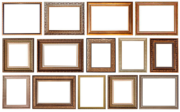 istock set of paintings frames isolated on white background 2223770792