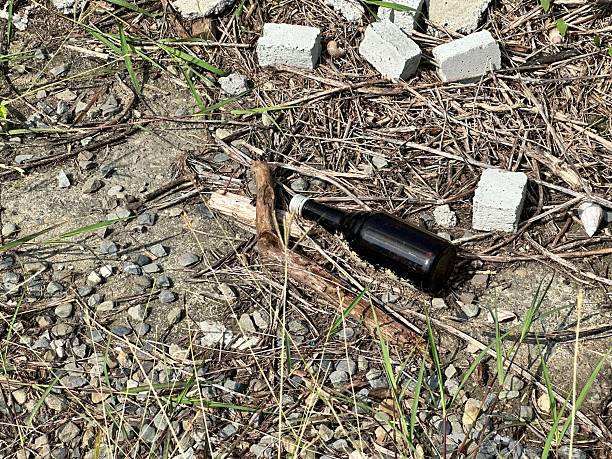 istock trash in the middle of the forest 2223782627
