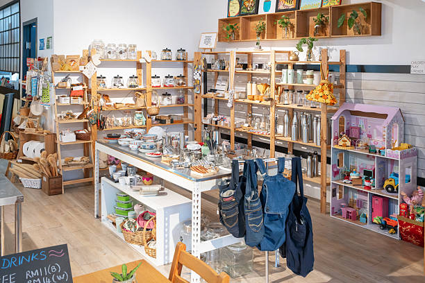 istock Eco shop display featuring various items for sale in Penang 2223797114