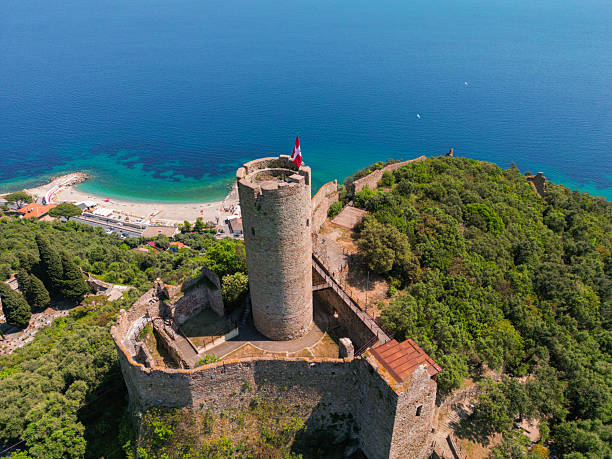 istock Castle of Monte Ursino di Noli (Savona) 2223801755