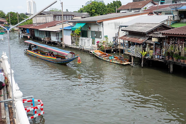 Wat Paknam Phasi Charoen is a royal temple at the Chao Phraya River of the heart of Bangkok