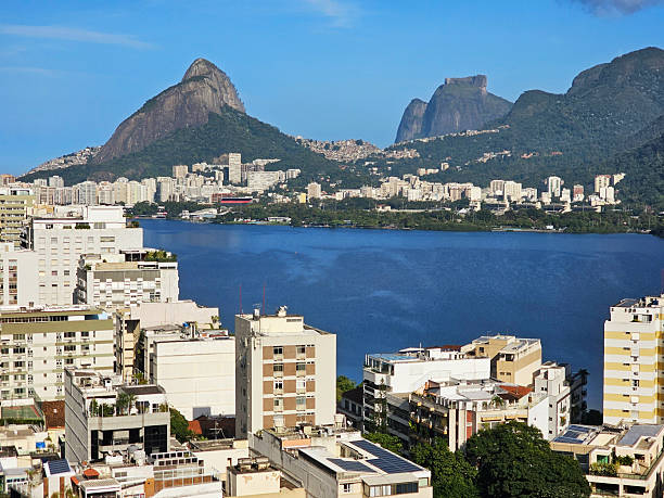 Pedra da Gávea and Two Brothers Mountain in the background