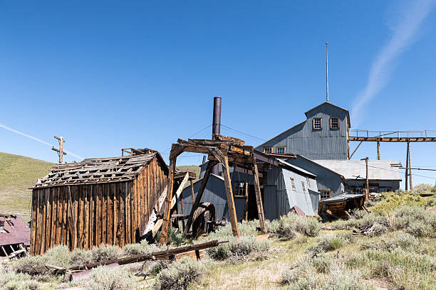 istock Close-up of the stamp mill 2223816752