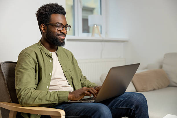 istock Young businessman having a video call and looking involved 2223822805