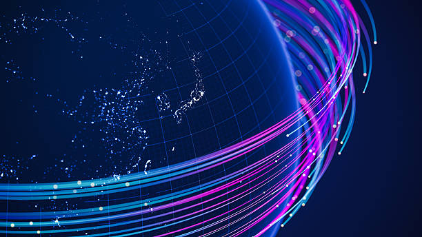 istock Global Communication - East Asia (World Map Courtesy of NASA) 2223825809