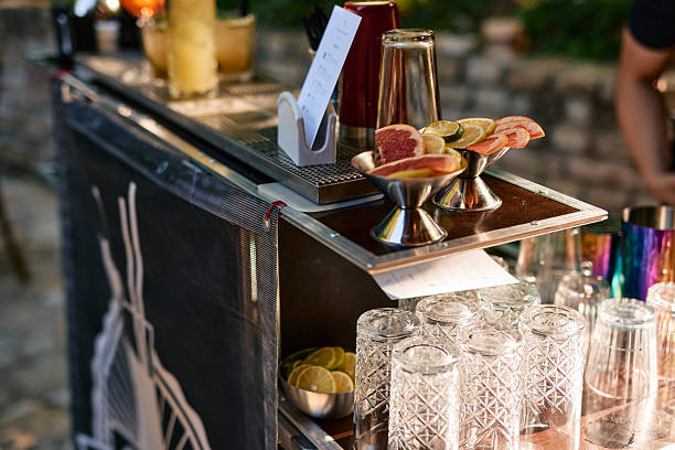 istock Bartender preparing a mobile cocktail bar for an outdoor event 2223831861