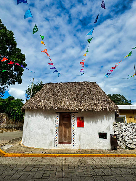 Mayan House,Valladolid,Yucatan,Mexico