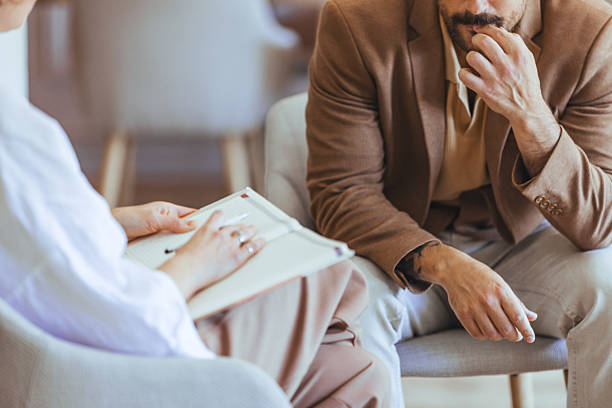 istock Counseling Session Between Therapist and Client in a Comfortable Office Space 2223837786
