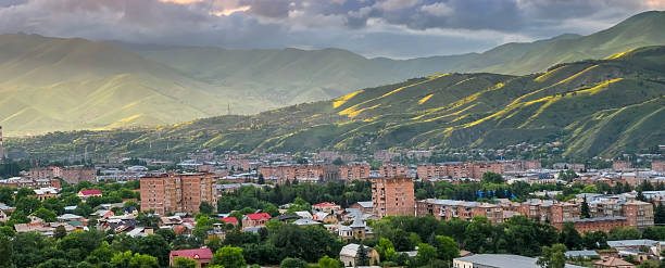 istock panoramic view of Vanadzor city , Armenia 2223854979