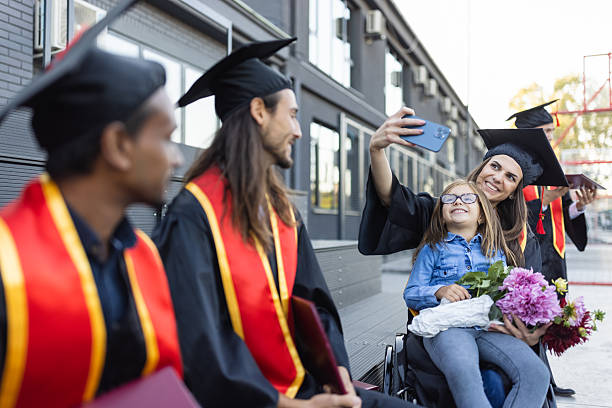 istock Graduates Celebrating with Family 2223855935
