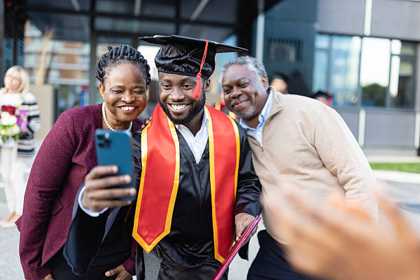 istock Graduate Celebrating with Family 2223855988