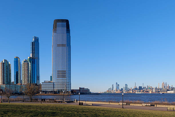 istock Exchange Place, New Jersey from Liberty State Park at spring with clear blue sky 2024 2223857503
