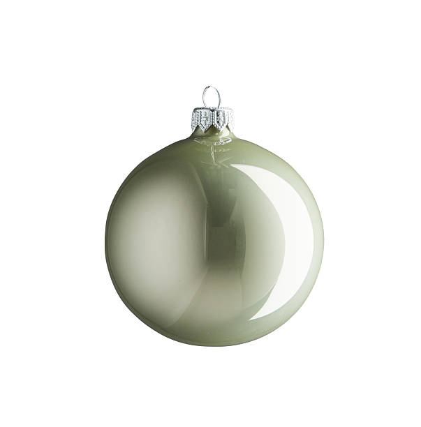 istock Shiny Christmas Ball isolated nature background with clipping path 2223872253