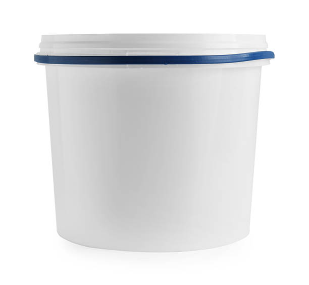 istock One blank plastic bucket isolated on white 2223878446
