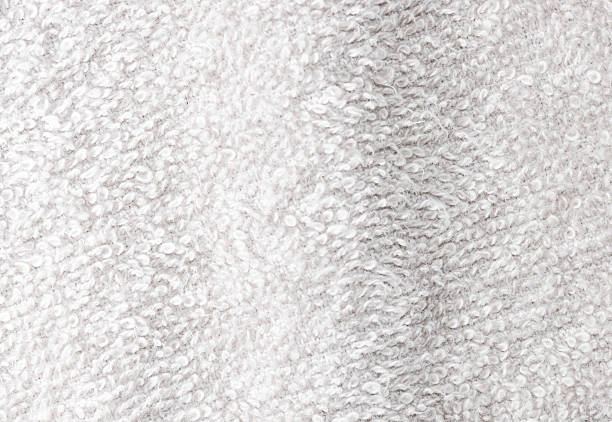 istock A white towel with a fuzzy texture 2223889344