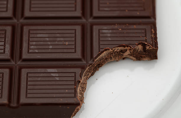 istock A bitten bar of dark chocolate 2223889365