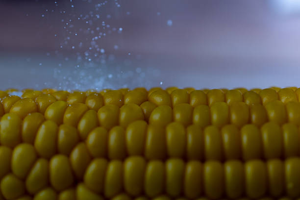 Close up of a sweetcorn