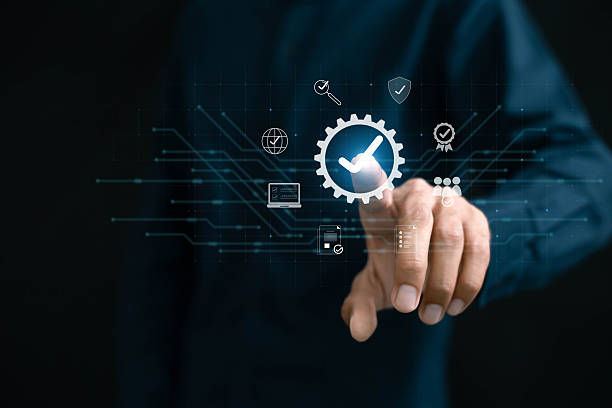 istock Quality control Assurance Standard iso , ervice best certification industrial, service system business certificate standard  digital technology. 2223890781