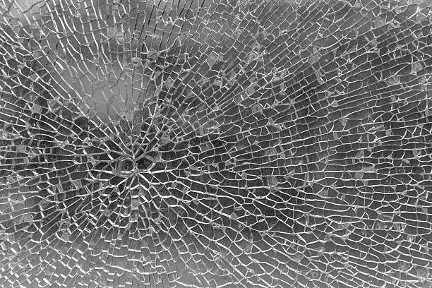 istock Close-up view of a damaged window 2223891159