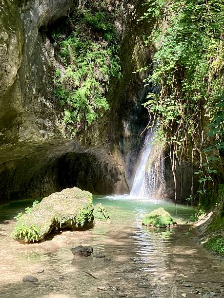 istock Waterfall in Parco delle Cascate 2223900709