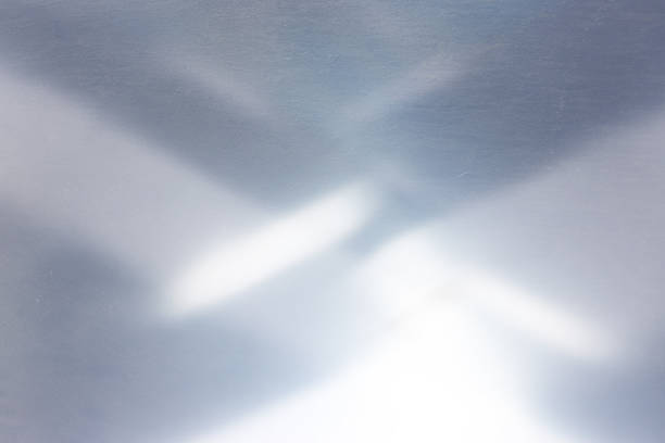 abstract light blue background. Lens flare