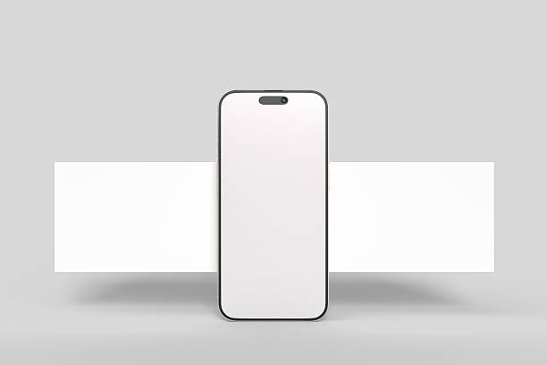 istock 3D Smartphone and Social media 4 Items carousel feed post mockup isolated on background. Social frame mobile app page template for user post feed, like, share, comment, portfolios, online shops, Ads 2223901244