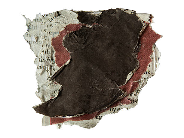 istock Collage from fragments of red and black newspaper 2223905802