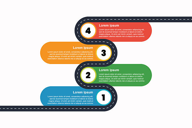 Tracker Design. Infographic 160+ Progress Tracker Infographic Stock Illustrations, Royalty-Free ...