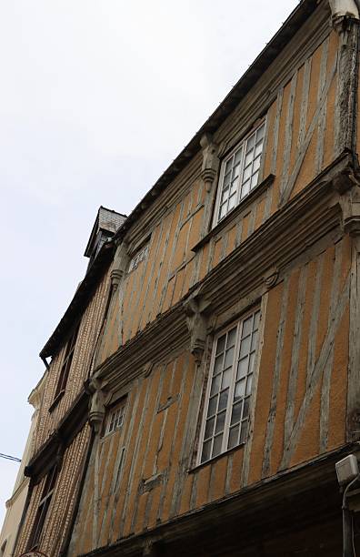 istock Half timbered houses in Laval 2223934437