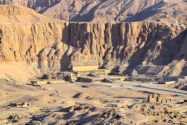istock Hot air balloon flight over the Nile River in Luxor, Egypt 2223939059