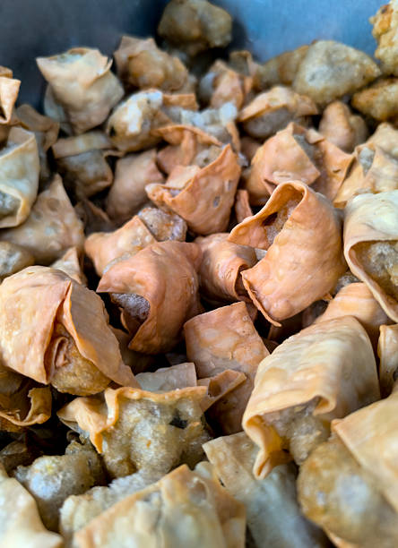 istock Crispy Fried Wontons, A Delicious Asian Snack 2223940713